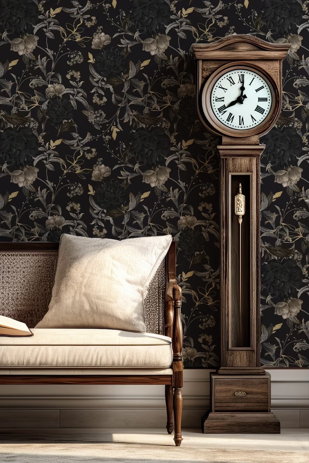 The Power of Peel and Stick Wallpaper: Improving a Room in Less than a Day